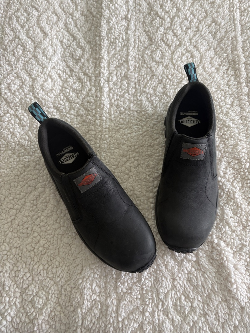 Merrell Black Slip-On Steel Toe Slip-ons